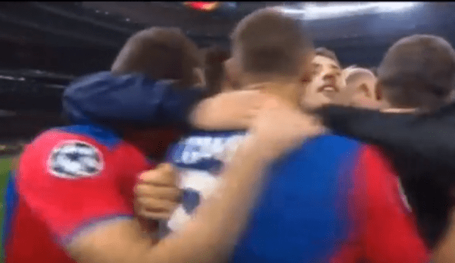 ¡Por todo lo alto! La efusiva celebración de CSKA Moscú tras derrotar al Real Madrid en Champions [VIDEO]