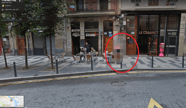 Google Maps: Sujeto mostró el trasero en España y foto se viralizó