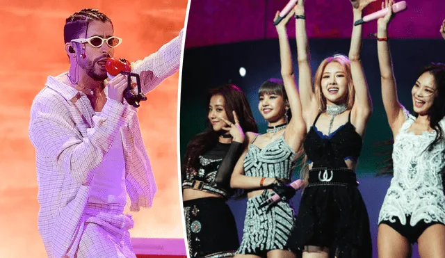 BLACKPINK y Bad Bunny serían headliners de Coachella 2023 junto a Frank Ocean, de acuerdo a HDD. Foto: composición LR/Billboard/YG