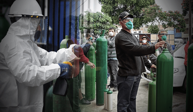 El oxígeno se convirtió en un insumo de urgencia en tiempos de pandemia. Foto: composición/La República