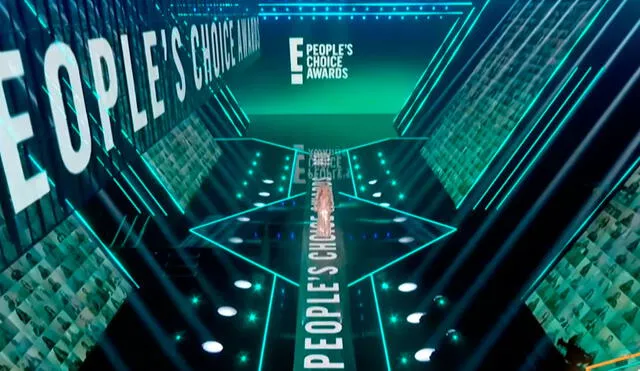 La ceremonia de los premios People’s Choice Awards 2020 se celebró el último 15 de noviembre, con la asistencia virtual y presencial de los mejores artistas elegidos por el público. Foto: captura PCA’s YouTube