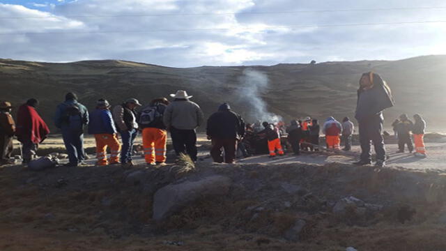 Pobladores de Cusco bloquean corredor minero del sur [VIDEO]