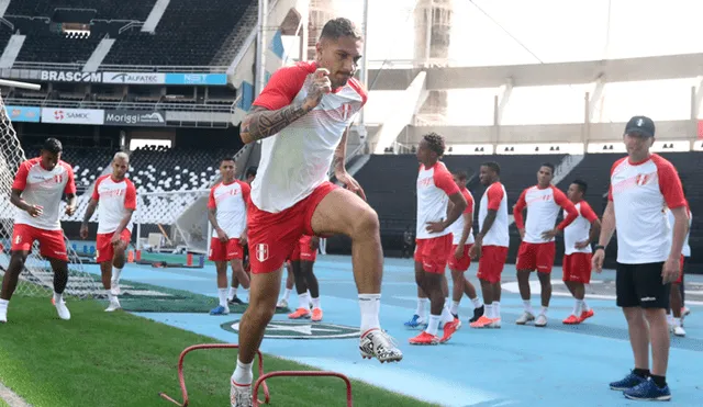 Selección peruana: drone aparece en los entrenamientos con miras a cuartos de final de la Copa América 2109.