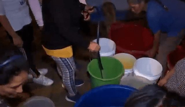 Aniego en S.J.L.: mujer se resbala llevando agua a su vivienda y fallece [VIDEO]
