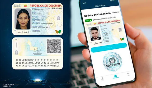 La cédula digital no tiene fecha de vencimiento y permite acceder a distintos servicios. Foto: composición LR / Registraduría Nacional del Estado Civil