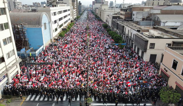 La marcha del 5 de noviembre busca la vacancia presidencial. Conoce aquí todos los detalles. Foto: Liz Taza/La República