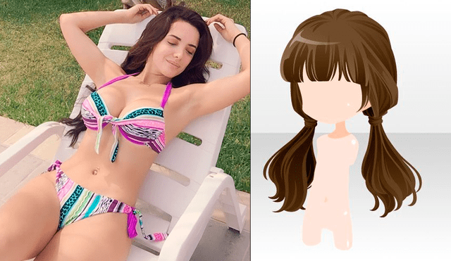 Vía Instagram, Rosángela Espinoza inicia el 2018 con sexy look de colegiala