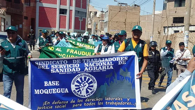 Moquegua: Trabajadores del Senasa temen ser despedidos
