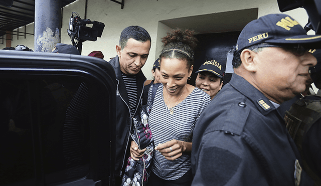 Jessica Tejada dejó el penal tras 27 meses en prisión preventiva
