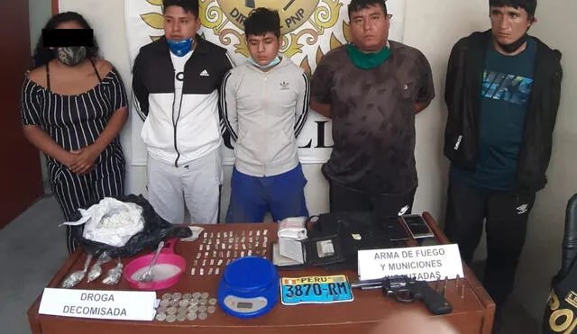 Presuntos hampones fueron capturados en el distrito de La Esperanza.