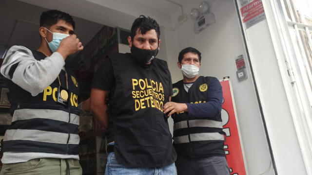 Seguimiento y captura de delincuentes estuvo a cargo de personal policial de la División de Secuestros. (Foto: Jéssica Merino / GLR - URPI)