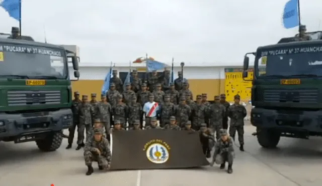 Vía Facebook: Militares peruanos brindan apoyo a Paolo Guerrero en video