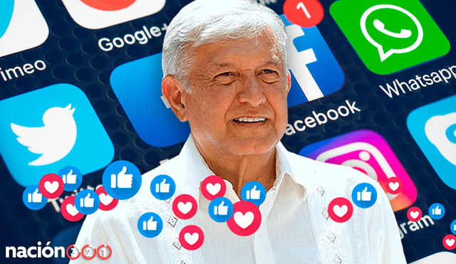 El presidente de México se encuentra en el puesto 14 dentro de los políticos con más interacciones. (Foto: Código San Luis)