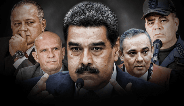 El gobierno de EE. UU. acusa a varios miembros del gobierno madurista de promover el narcotráfico y el terrorismo desde Venezuela. Foto: composición.