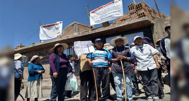 Arequipa: Vecinos impiden que sobrino desaloje a dos ancianos de su casa [VIDEO]