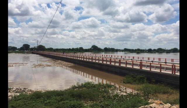 Piura: Alertan aumento de caudal del río Piura y posibles desbordes en la región