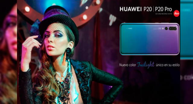 Huawei presentó el nuevo color Twilight para el Huawei P20 y P20 Pro