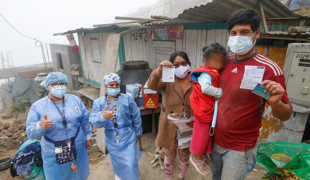 Brigadas de enfermeras y enfermeros recorren todo el Perú en busca de no vacunados. Foto: Minsa