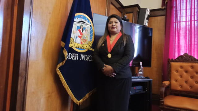 Karinna Holgado presidirá la Corte Superior de Justicia de Cusco desde enero del 2023. Foto: La República