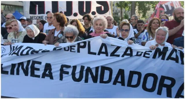 Madres de Plaza de Mayo: ni la edad ni el bastón apagan su lucha