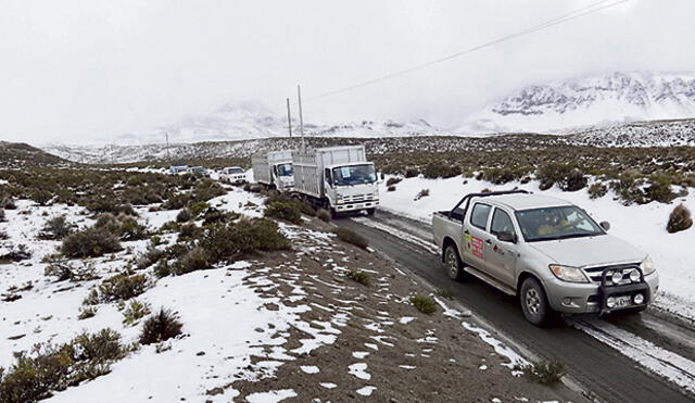 Arequipa y Tacna soportan las temperaturas más bajas del país