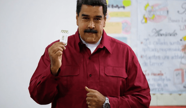 Elecciones en Venezuela: Nicolás Maduro fue el primero en sufragar