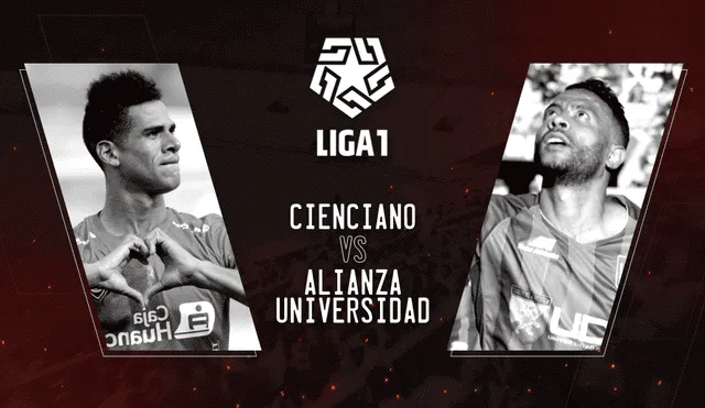 Cienciano vs. Alianza Universidad por la fecha 4 del Torneo Apertura de la Liga 1 Movistar. Foto: Diseño GLR