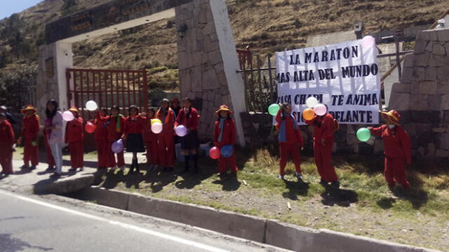 Arequipa: realizan maratón estudiantil más alta del mundo