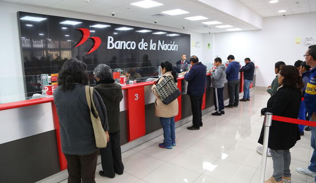 Todas las agencias del Banco de la Nación abrirán sus puertas este lunes. Foto: Andina