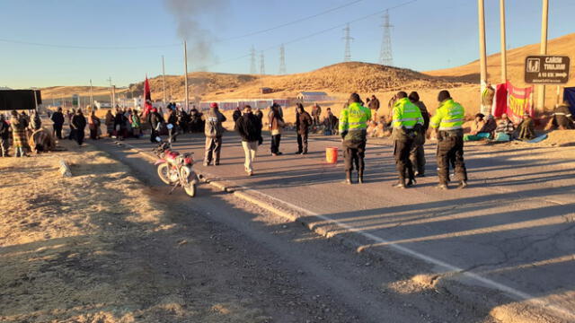 protesta contra minera aruntani