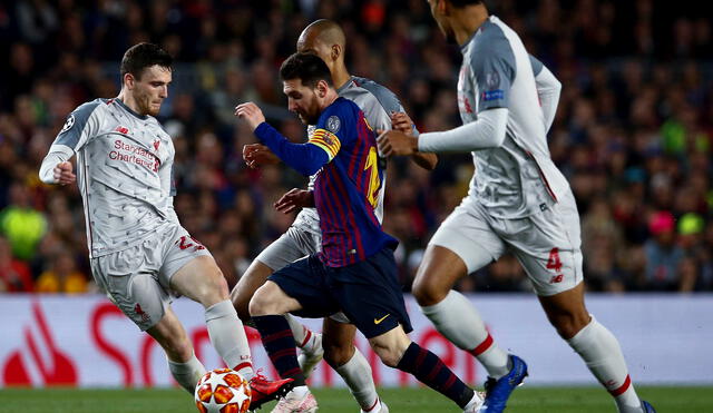 Defensa del Liverpool se rindió ante Messi: “Me alegro de no tener que enfrentarlo cada temporada” 