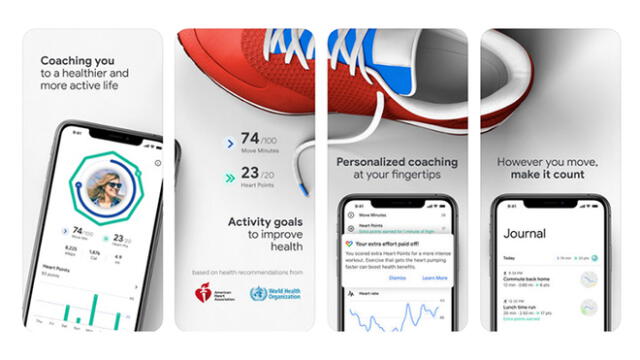 iPhone: Google Fit ya está disponible para dispositivos iOS y así lucirá la aplicación [FOTOS]