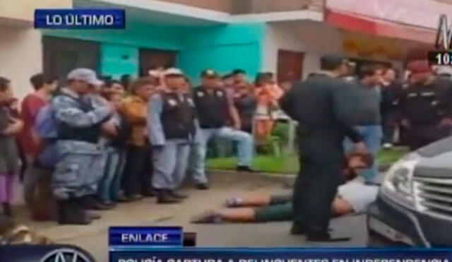 Independencia: policía es acuchillado por hombre que atacó a su propia madre [VIDEO]