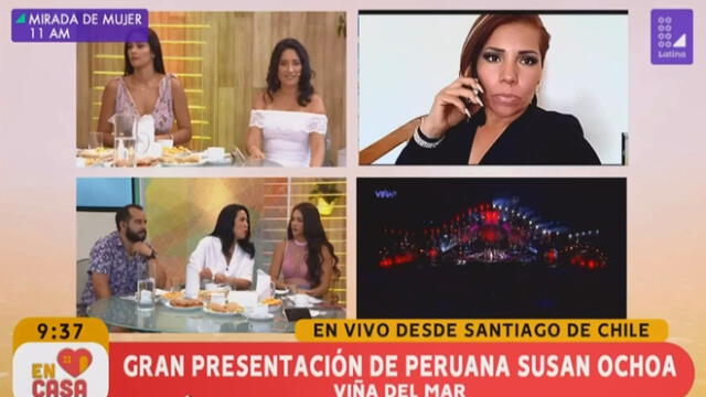 Susan Ochoa se pronunció tras falla técnica en Viña del Mar [VIDEO]