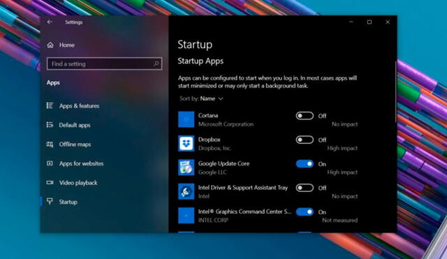 Muchos usuarios desconocen que pueden configurar qué programas se inician junto al prendido del sistema. Windows 10 ahora nos permitirá hacerlo al instalarlos. Foto: Windows Latest