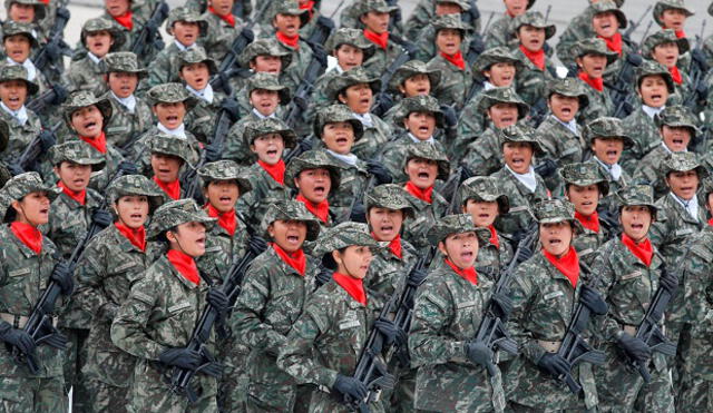Cerca de 10 mil mujeres integran las Fuerzas Armadas peruanas