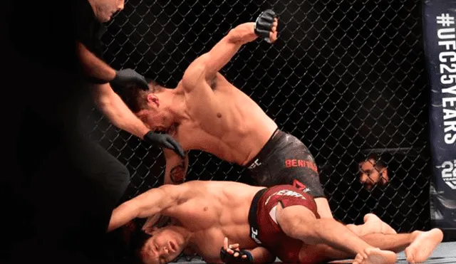 UFC Chile: Humberto Bandenay perdió por KO en solo 39 segundos [VIDEO]