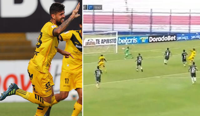 Gabriel Leyes lleva un gol en dos partidos con Cantolao. Foto: composición Liga 1/Gol Perú