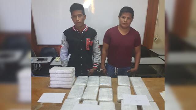 Policía Antidrogas incautó 22 kg droga en Terminal Terrestre de Arequipa  [VIDEO]