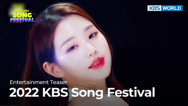 Wonyoung presentará los KBS Song Festival 2022 y actuará con sus compañeras de IVE. Foto: KBS