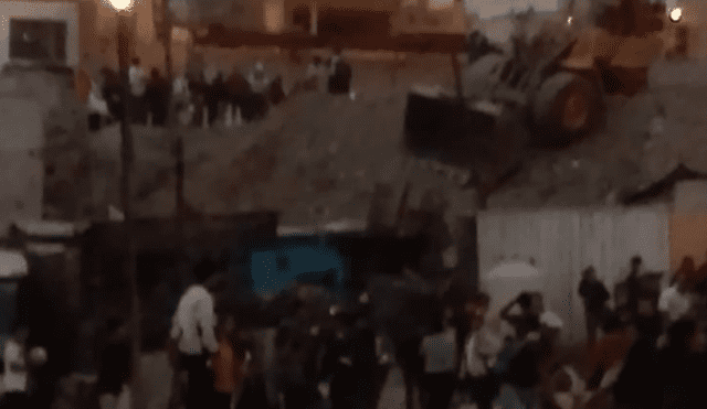 Manchay: cae muro de contención, aplasta viviendas y deja tres heridos [FOTOS Y VIDEO]