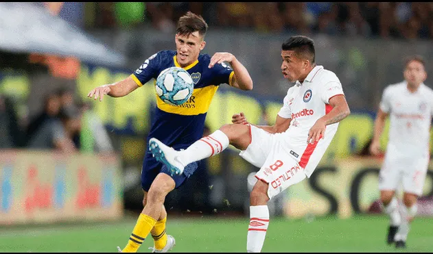 Boca vs. Argentinos Juniors empataron 1-1 por la Superliga Argentina.