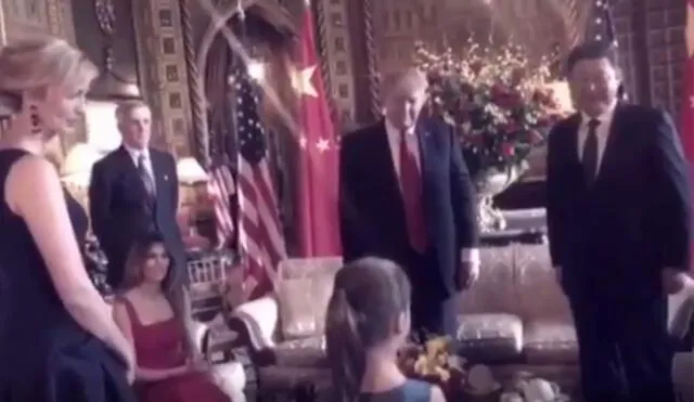 Twitter: Nieta de Donald Trump sorprende al cantar en chino al mandatario Xi Jinping [VIDEO]