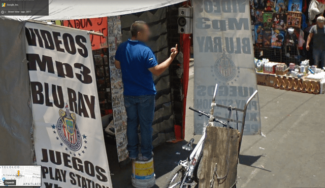 Google Maps: Joven Mexicano encuentra en pleno acto vulgar a vendedor [FOTO]