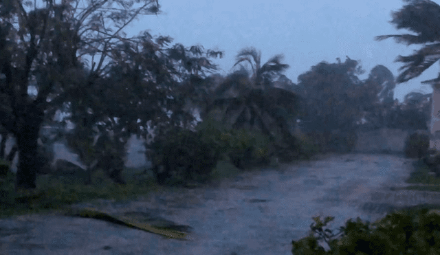 Huracán Doria pasó por Bahamas y dejó inundaciones