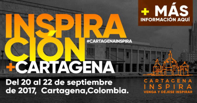 #CartagenaInspira: Comunicación + Creatividad + Innovación + Mercadeo