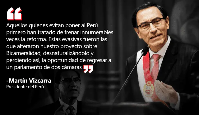 Las frases que dejó el mensaje a la nación del presidente Martín Vizcarra [FOTOS]