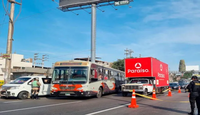 PNP indicó que el conductor fue detenido. Foto: URPI / LR