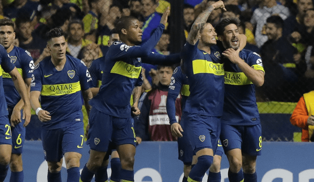 Boca Juniors supero por 4-0 a Colón en la Superliga Argentina