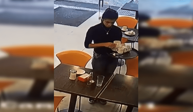 YouTube: desconcierto por vaso que se ‘mueve solo’ y asusta a mesera en restaurante